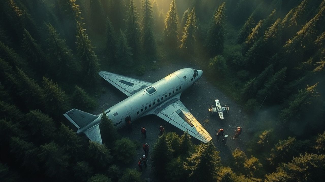 Libya Heyetini Taşıyan Uçak Kazasında Acı Gerçek: Enkaz Bulundu!