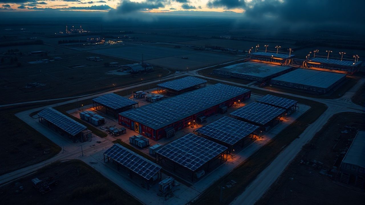 Güriş, Ukrayna'da Enerji Depolama Projesine İkinci Aşamayı Taşıdı