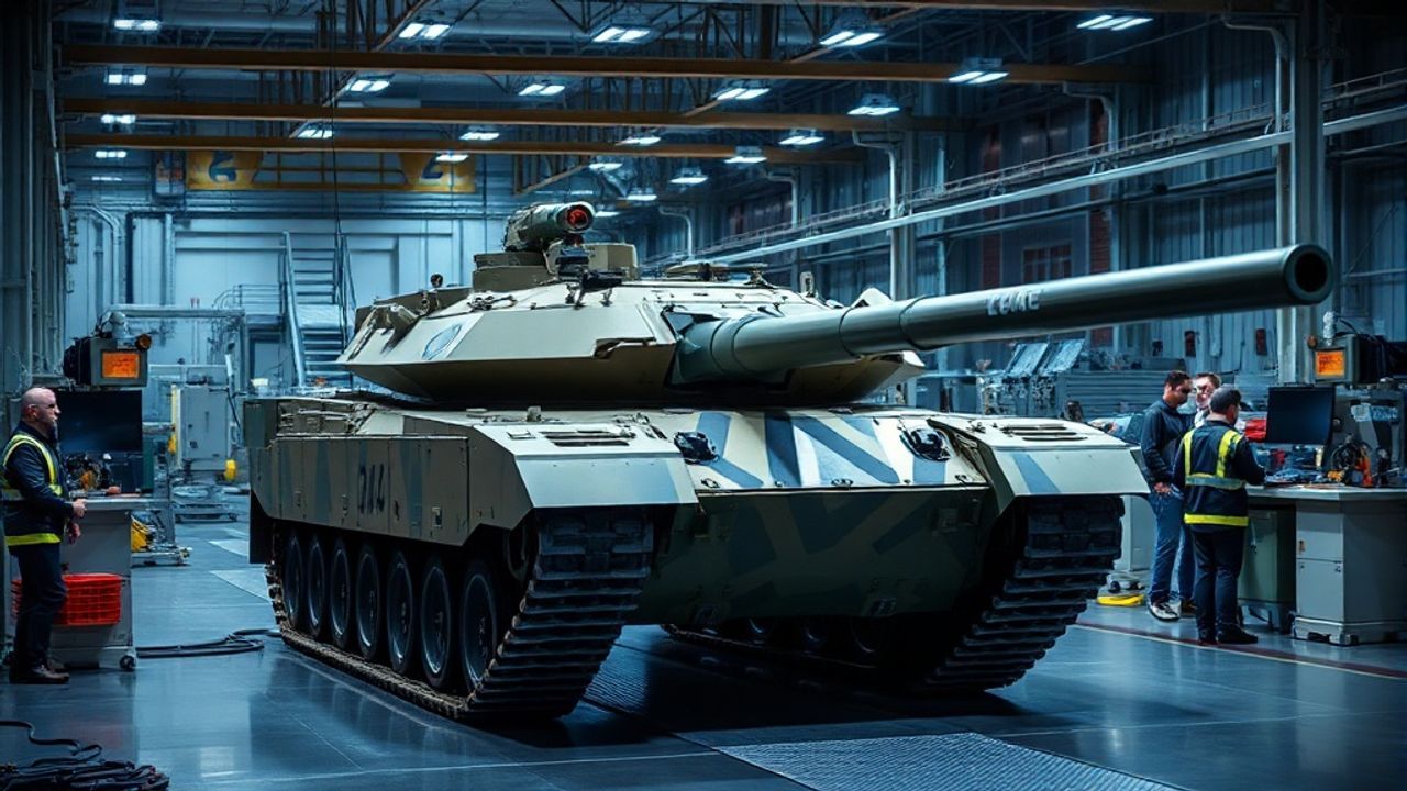 Leopard 2A8 Tanklarının Üretimi Çekya’ya Taşınıyor: Savunma Sanayisinde Yeni Bir Dönem