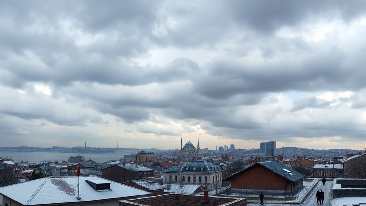İstanbul'da Kışa Hazırlık: Soğuk Hava Uyarısı Geldi