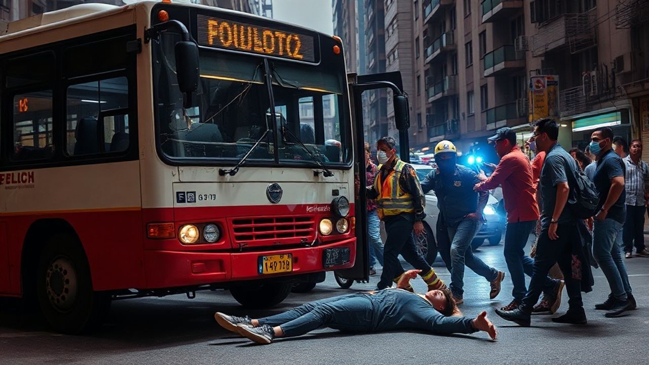 Fatih'te İETT otobüsü yayaya çarptı, ağır yaralı var