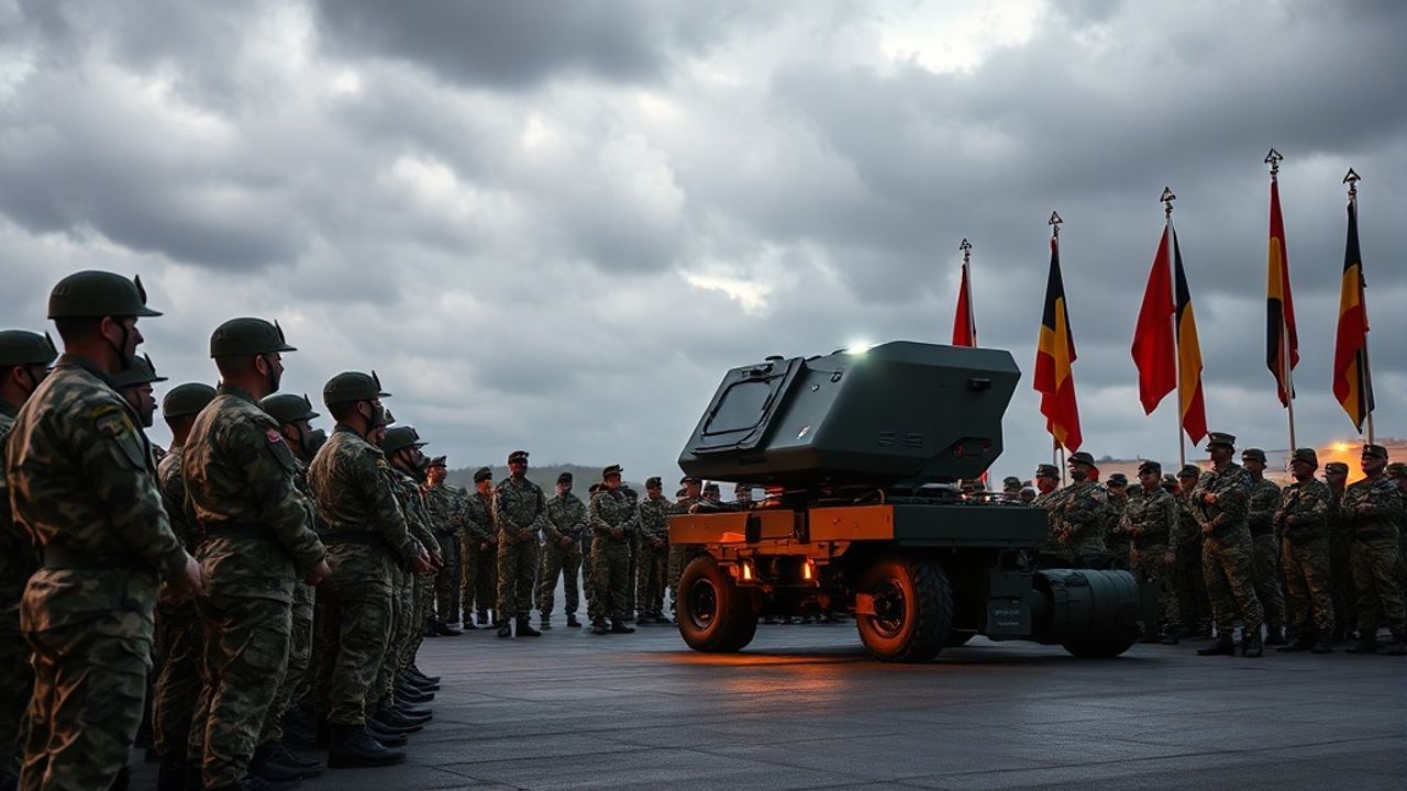 Belçika, Piorun Hava Savunma Sistemini Teslim Aldı