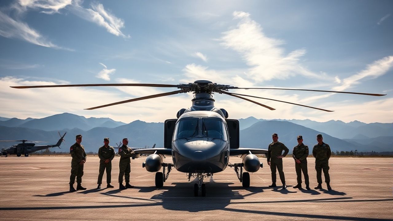 Türk Hava Kuvvetleri’ne Yedinci T-70 Helikopteri Teslim Edildi