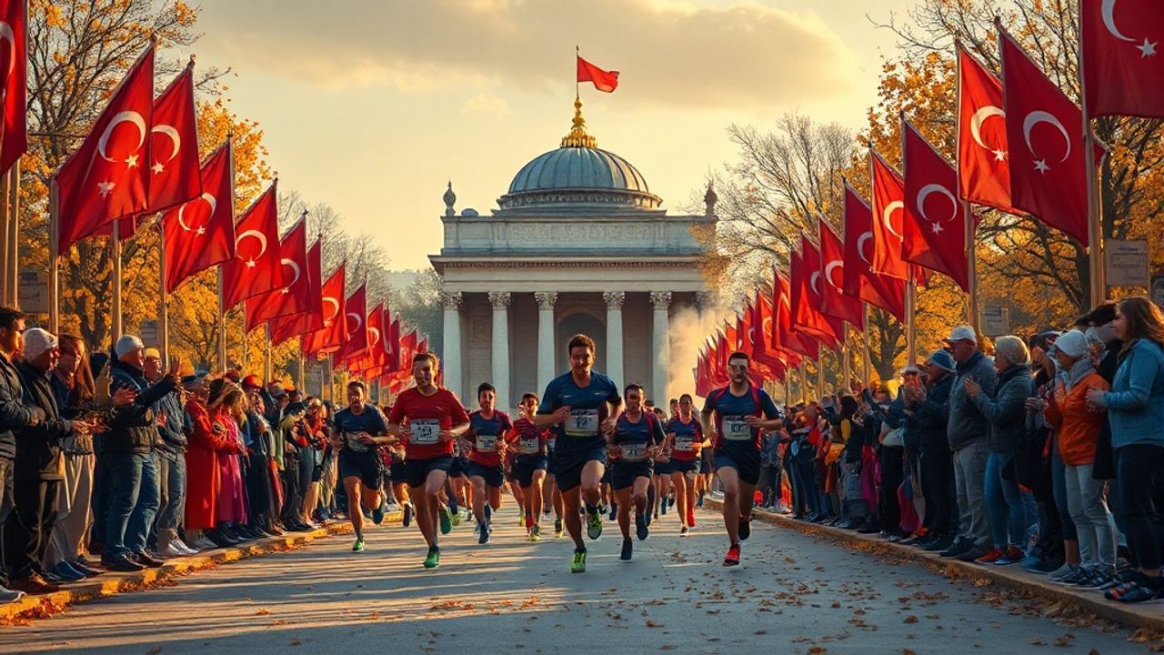 Atatürk Garnizon Koşusu'nda 106. Yıl Coşkusu