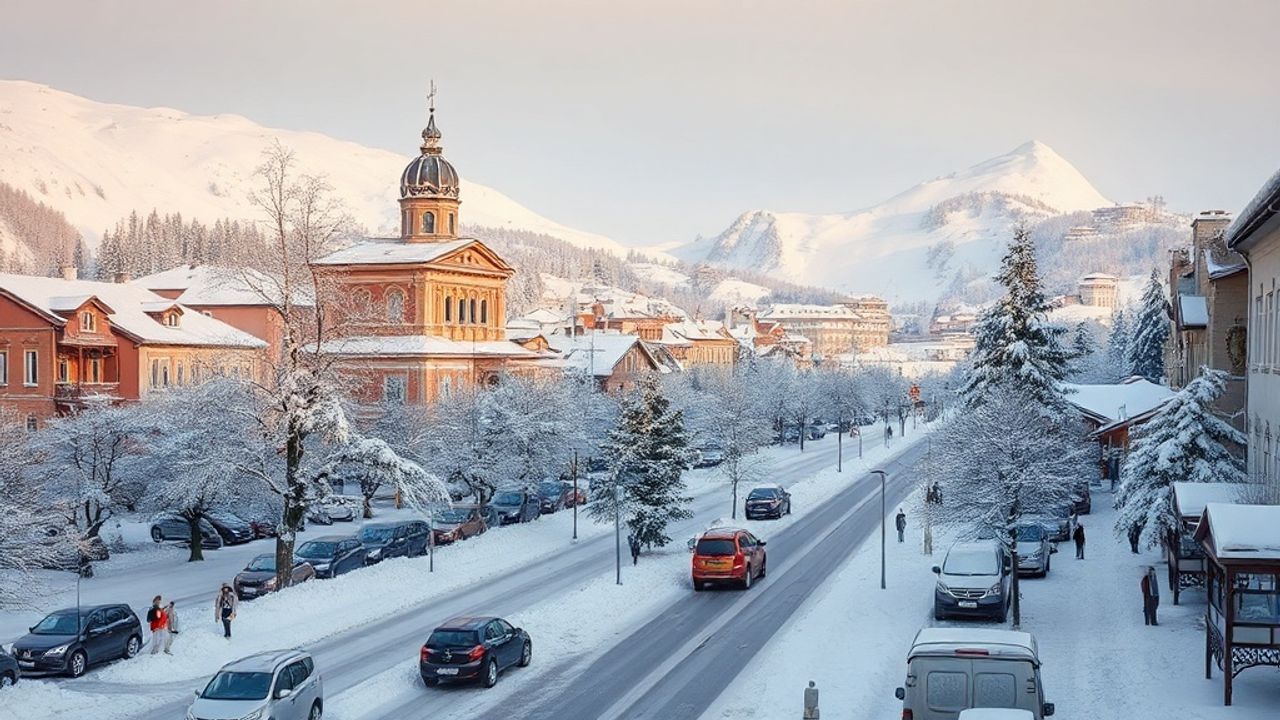 Kars ve Ardahan'ı beyaz örtü kapladı