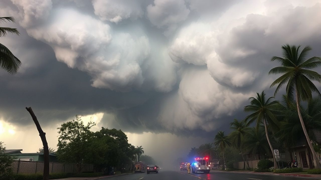 California'da Şiddetli Fırtına Nedeniyle Olağanüstü Hal İlan Edildi