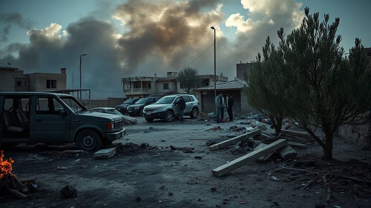 Batı Şeria'da İsrailli Saldırganlardan Filistinlilere Taşınmaz Vandalizmi