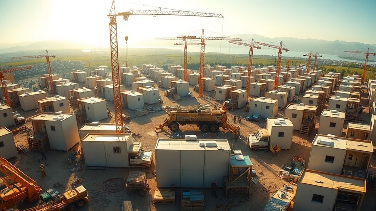 Afet Konutları Seferberliği 455 Bininci Hedefe Ulaştı