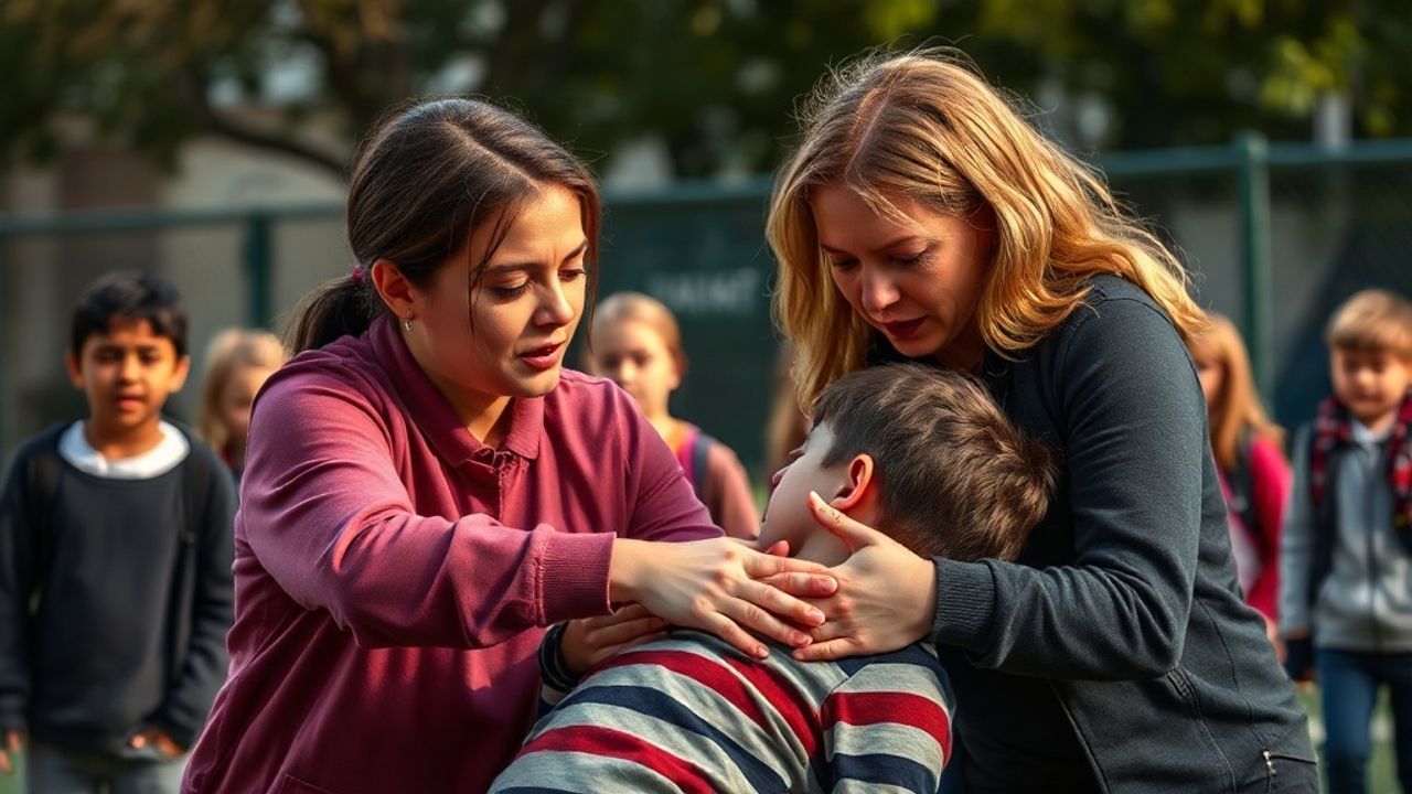 Kayseri'de Öğrenci Heimlich Manevrasıyla Hayata Döndü