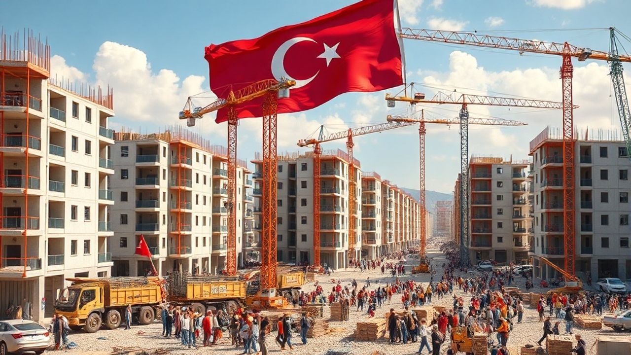 Cumhurbaşkanı Yardımcısı Yılmaz'dan Hatay'daki Konut Törenine Mesaj