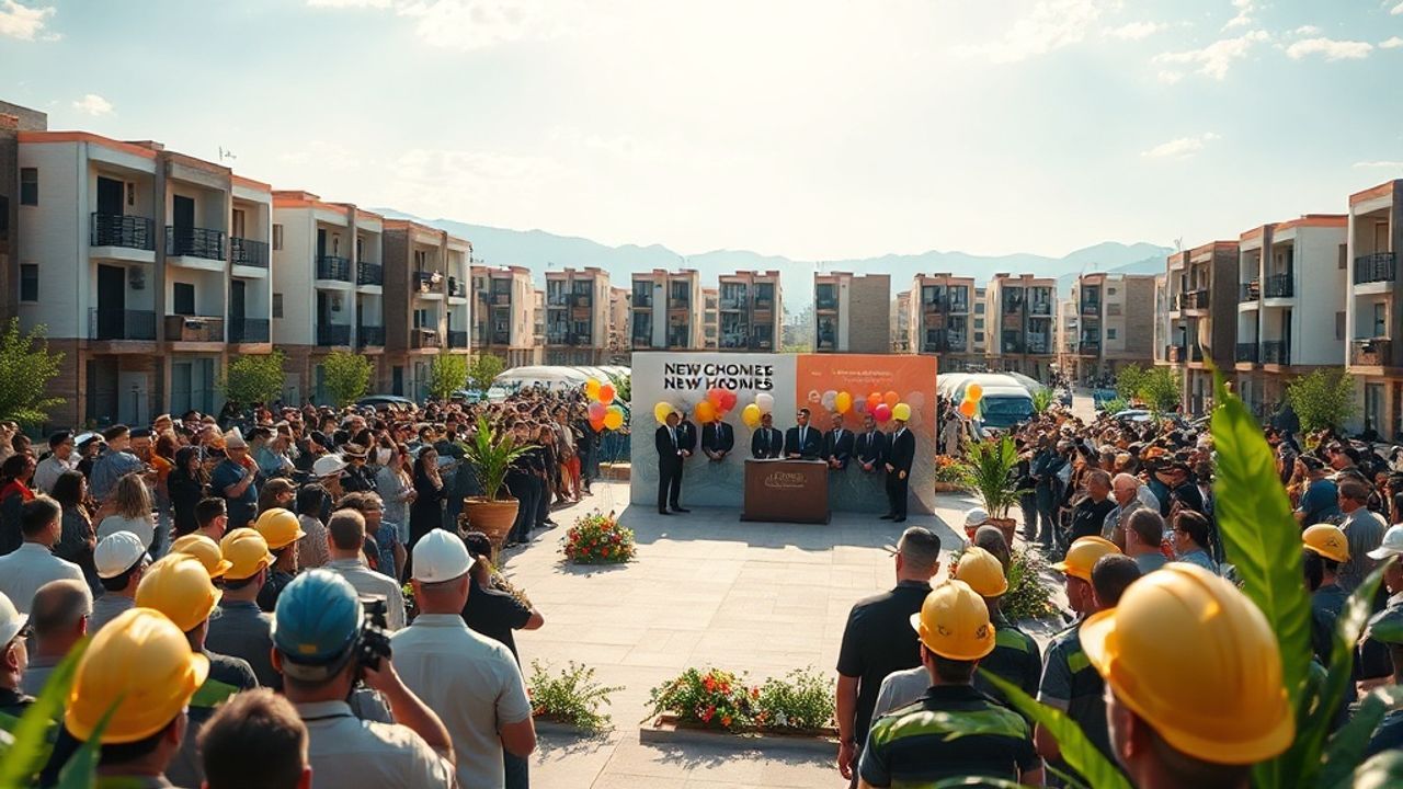 Hatay'da 455 Bin Konutun Teslimi İçin Büyük Program