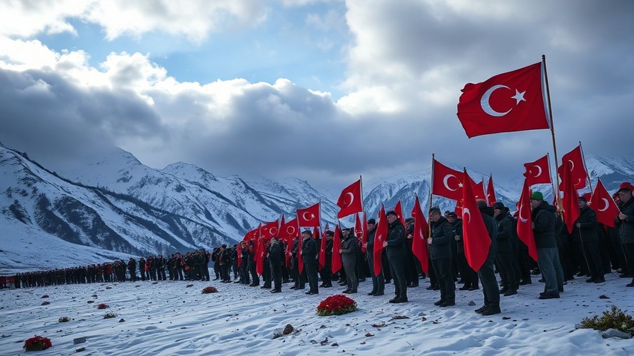 Sarıkamış Kuşatması: Allahuekber Şehitleri İçin Yapılan Anma Töreninin Derin Anlamı