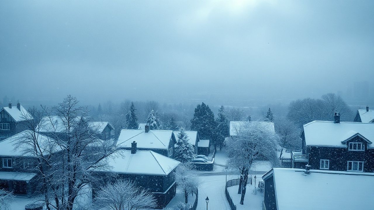 Meteoroloji'den Bazı İllere Kuvvetli Kar Uyarısı