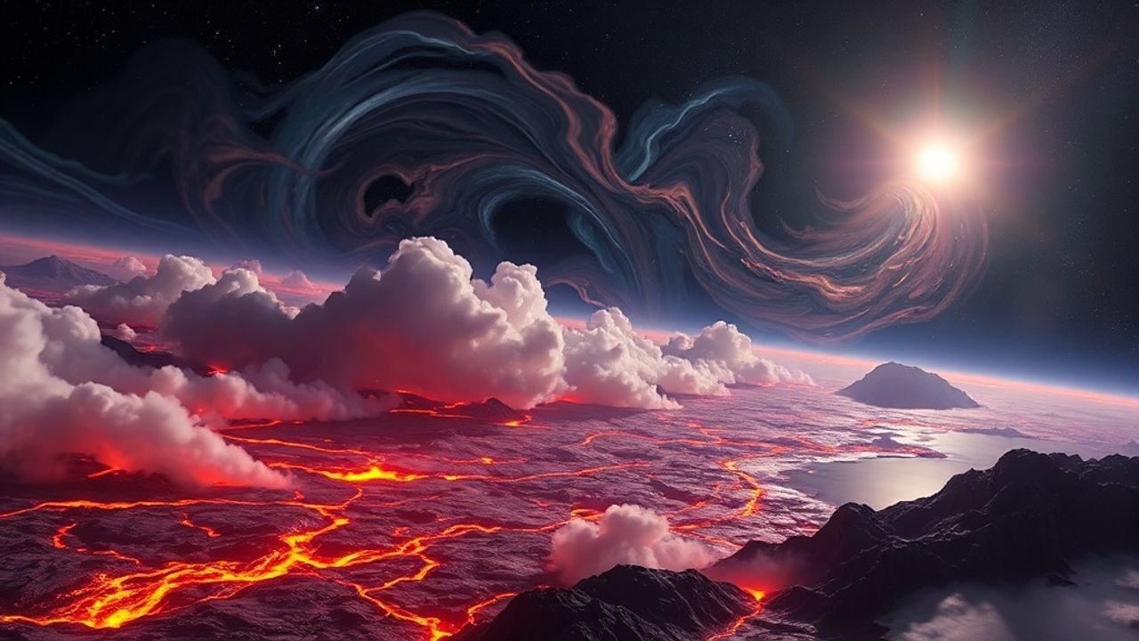 Milyarlarca Yıldır Gizemin Perdesini Saran Gezegeni Keşfettik: 'Islak Lav Küresi'