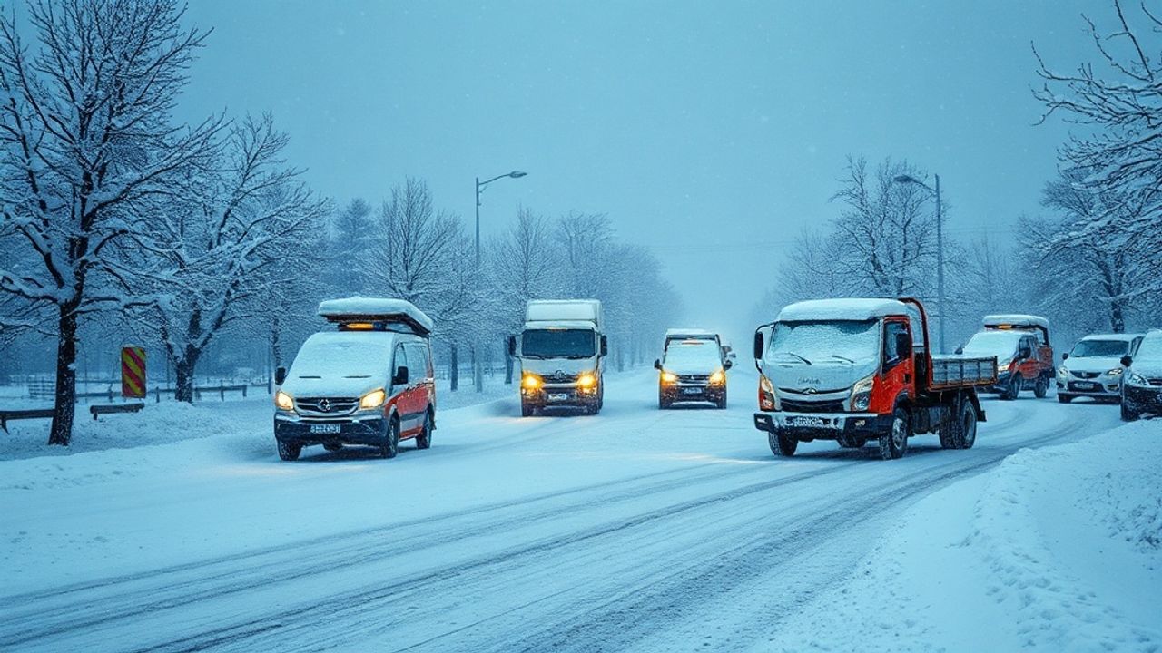 Kar ve Soğuk Hava Türkiye'nin Bazı İlllerinde Etkili Olmaya Devam Ediyor