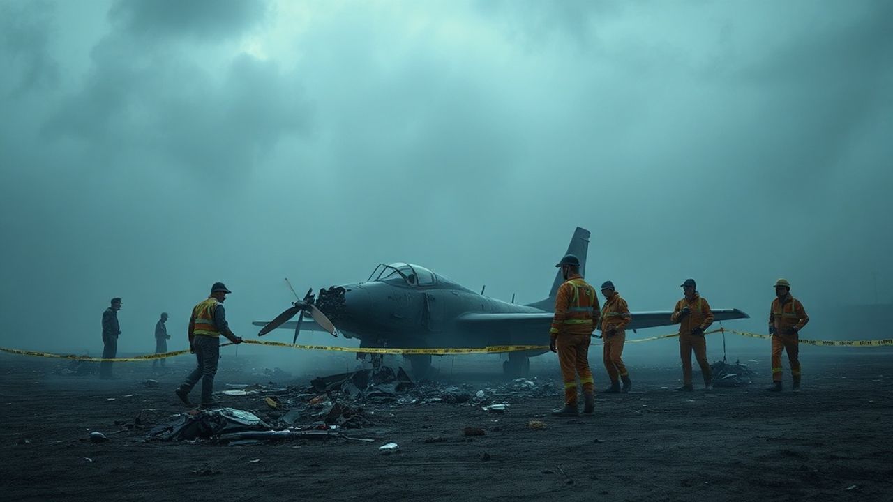 Libya Askeri Heyetini Taşıyan Uçak Kazasında Soruşturma Derinleşiyor