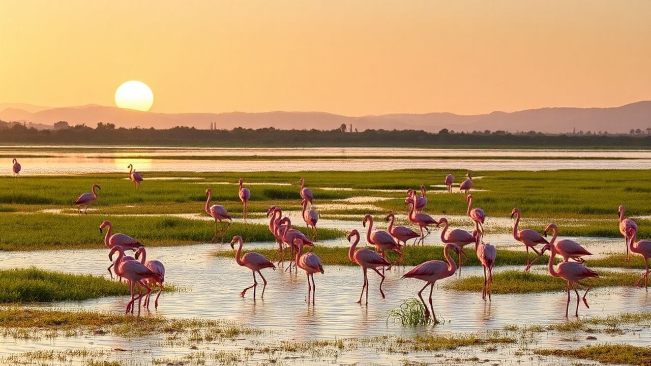 Adana'daki Sulak Alanlar: Flamingoların Yeni Evi ve Ekosistemin Önemi
