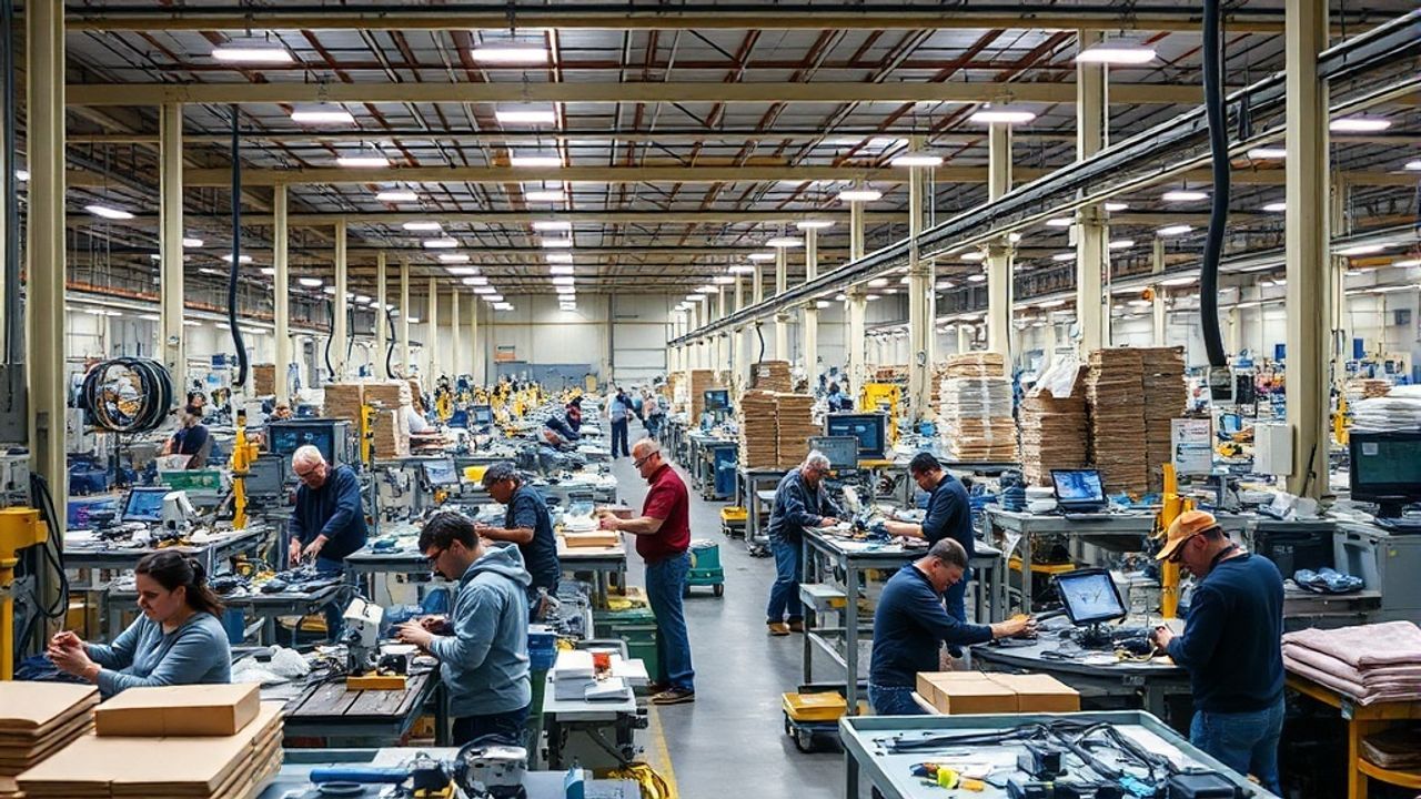 ABD'de Sanayi Üretiminde Beklenmedik Artış: Ekonominin Güçlü Temelleri Mi Var?