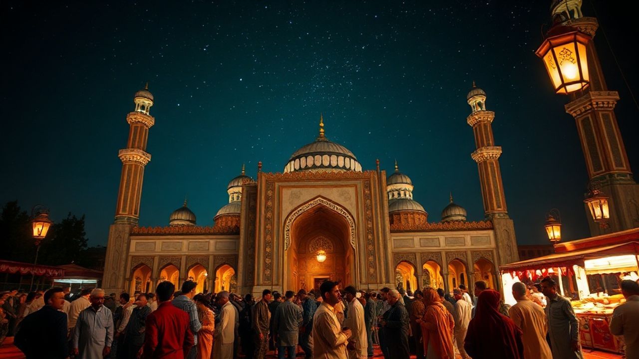 Beştepe Millet Camisi'nde Regaip Gecesi'ne Özel Anlamı ve Program Detayları