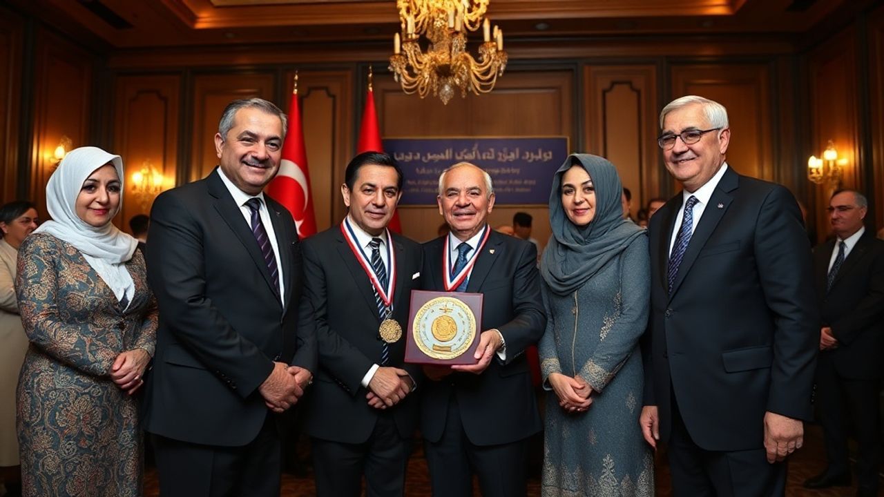 Türk Gazetecilere Azerbaycan Basın Madalyası