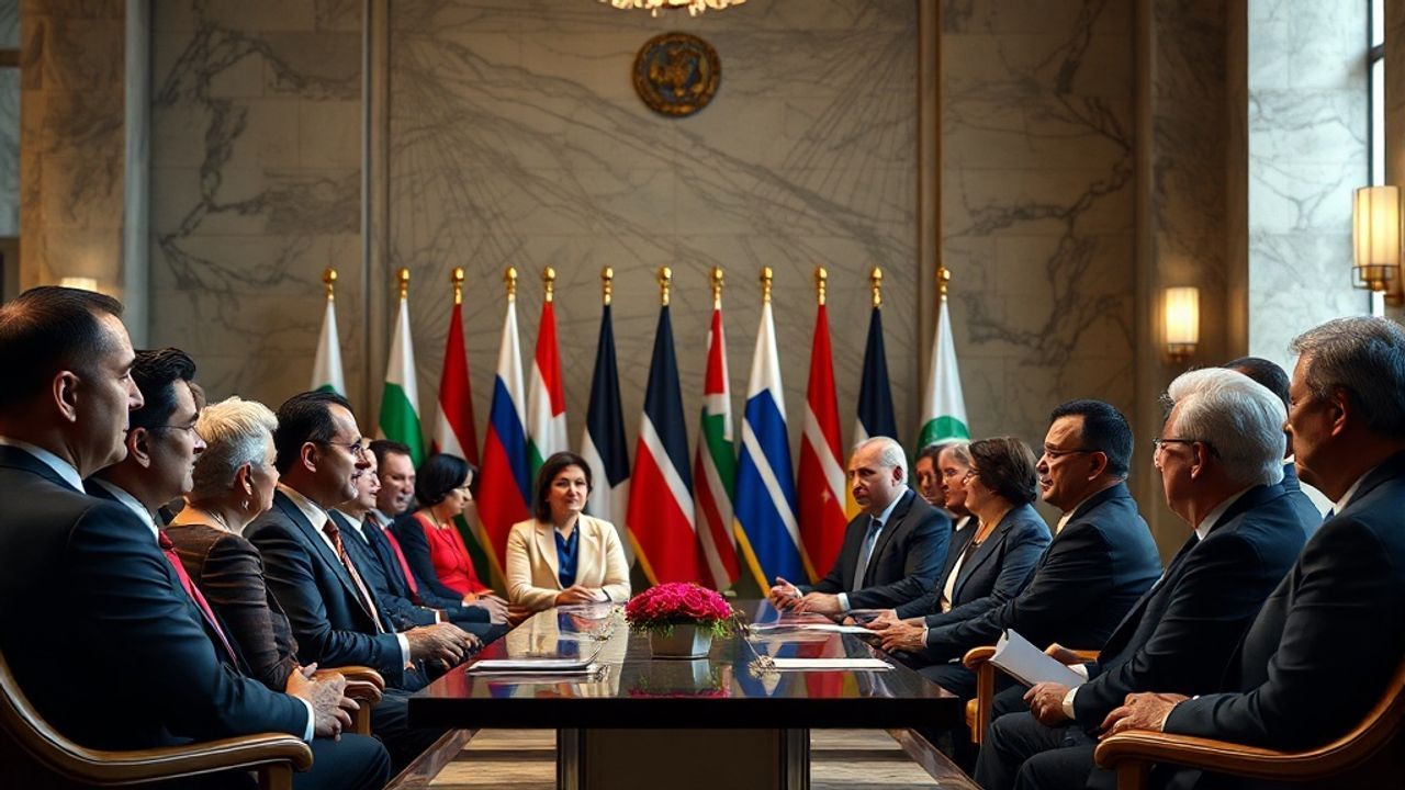 Erdoğan, Uluslararası Demokratlar Birliği Heyetini Kabul Etti