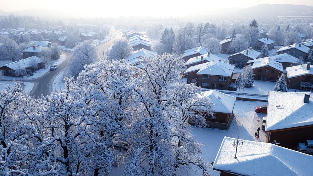 Türkiye'nin Bazı İllerinde Kar Yağışı Etkili Oluyor