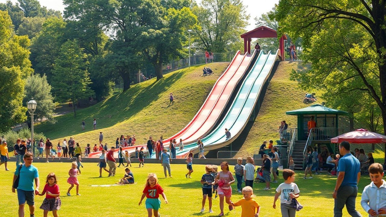 Ümraniye'de Çocuklar İçin Yeni Eğlence: Dev Kaydırak Projesi