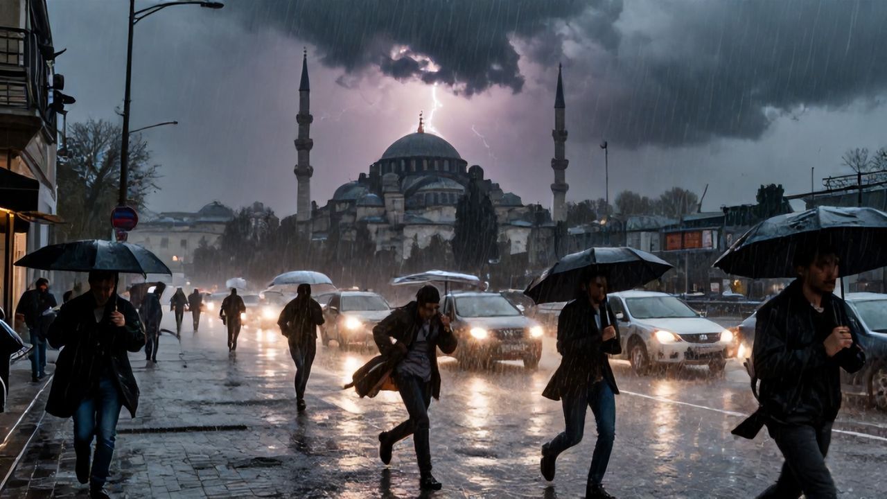 İstanbul'a Fırtına Alarmı: Valilikten Vatandaşlara Kritik Çağrı
