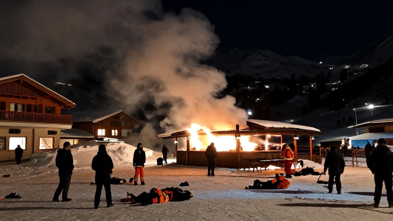 İsviçre'de Kayak Merkezi Patladı: Çok Sayıda Ölü ve Yaralı