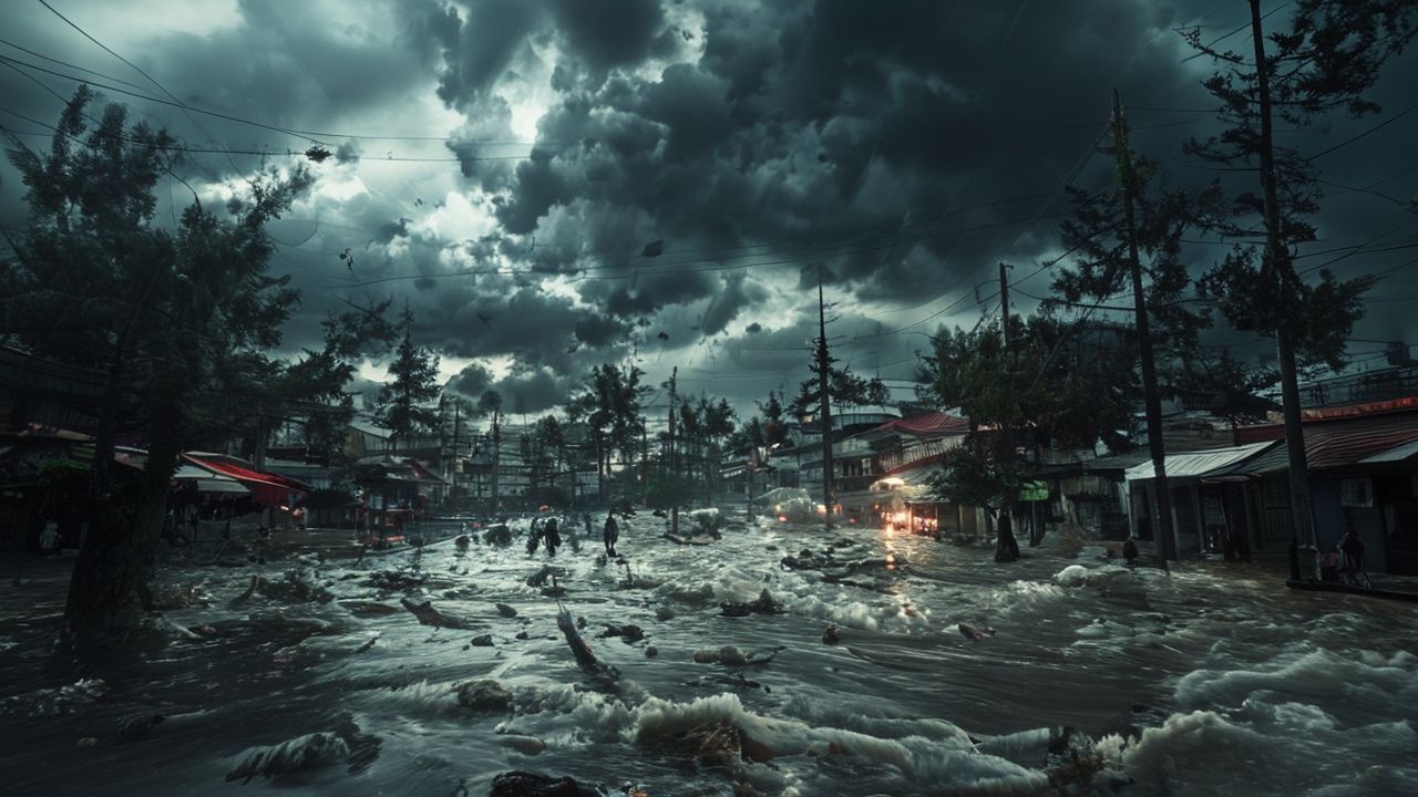 İstanbul'da Şiddetli Fırtına Hayatı Olumsuz Etkiledi