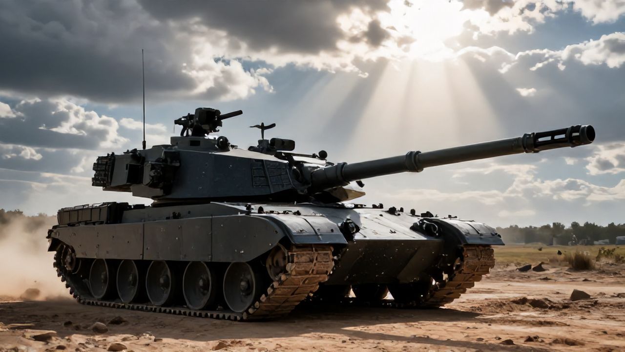 Güney Kore Ordusu K2 Tankını Kafes Zırh ile Test Ediyor