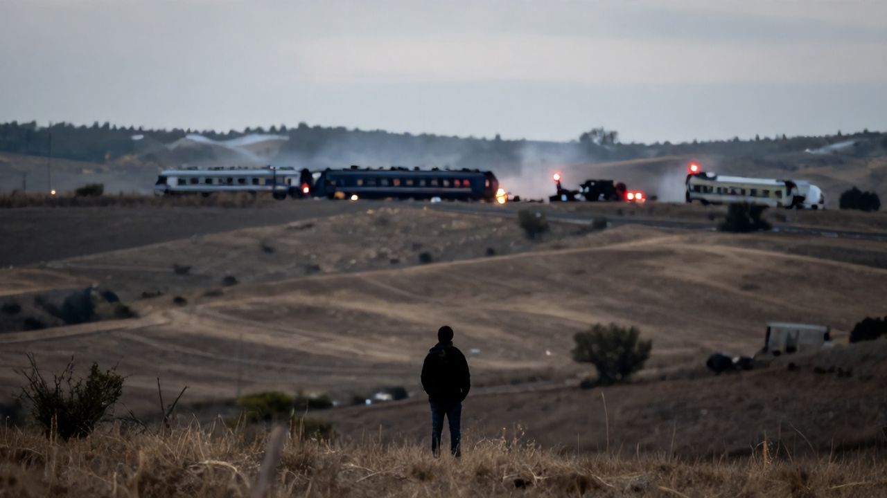 İspanya'daki Tren Faciası Türkiye'yi Yasa Boğdu: Taziye Mesajı