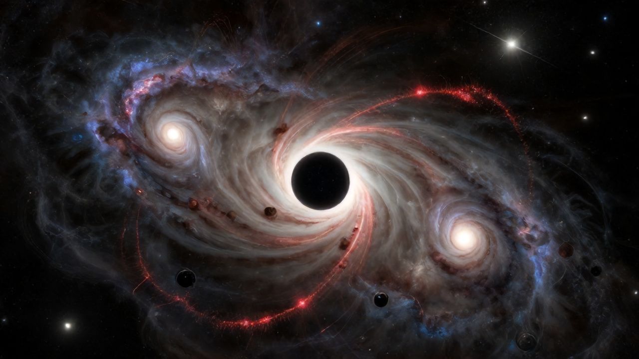 Galaksi Birleşmesi Keşfedildi: Tarihte Bir İlk