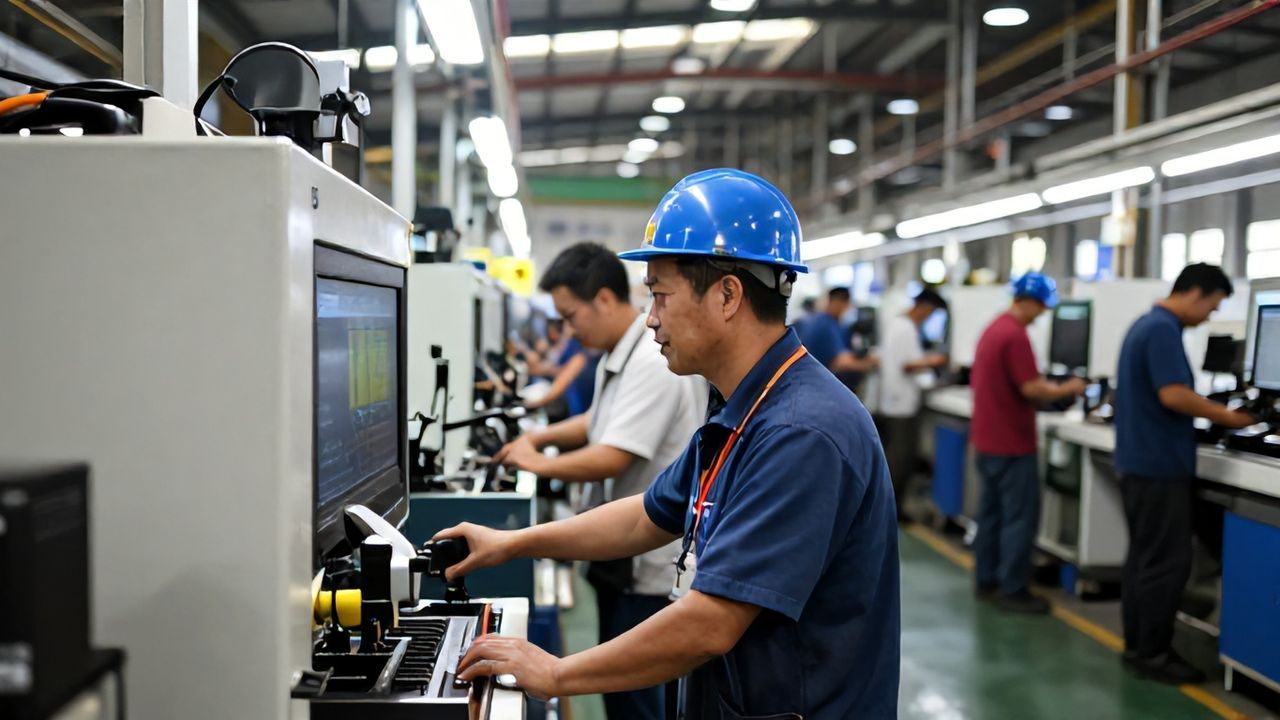 Çin İmalat Sektöründe Mart'tan Beri İlk Büyüme Görüldü