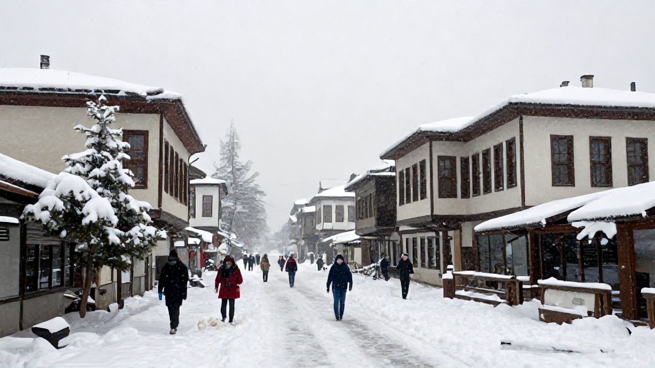Türkiye’nin Birçok Şehrinde Kar ve Soğuk Hava Etkisini Gösteriyor