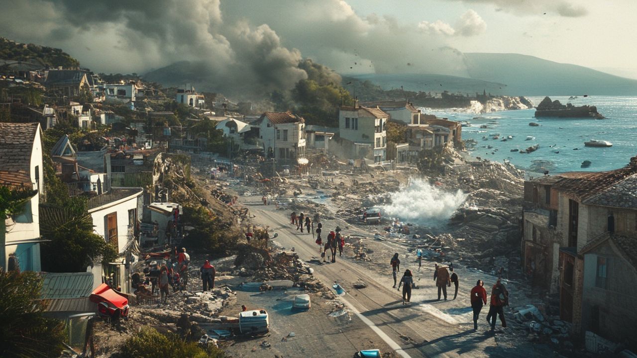 Ege Denizi'nde 4 Büyüklüğünde Deprem Meydana Geldi