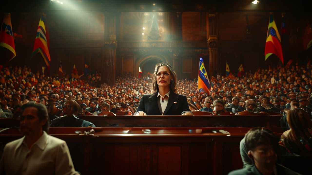 Venezuela'da Geçici Devlet Başkanlığı Koltuğu Delcy Rodriguez'e Geçti