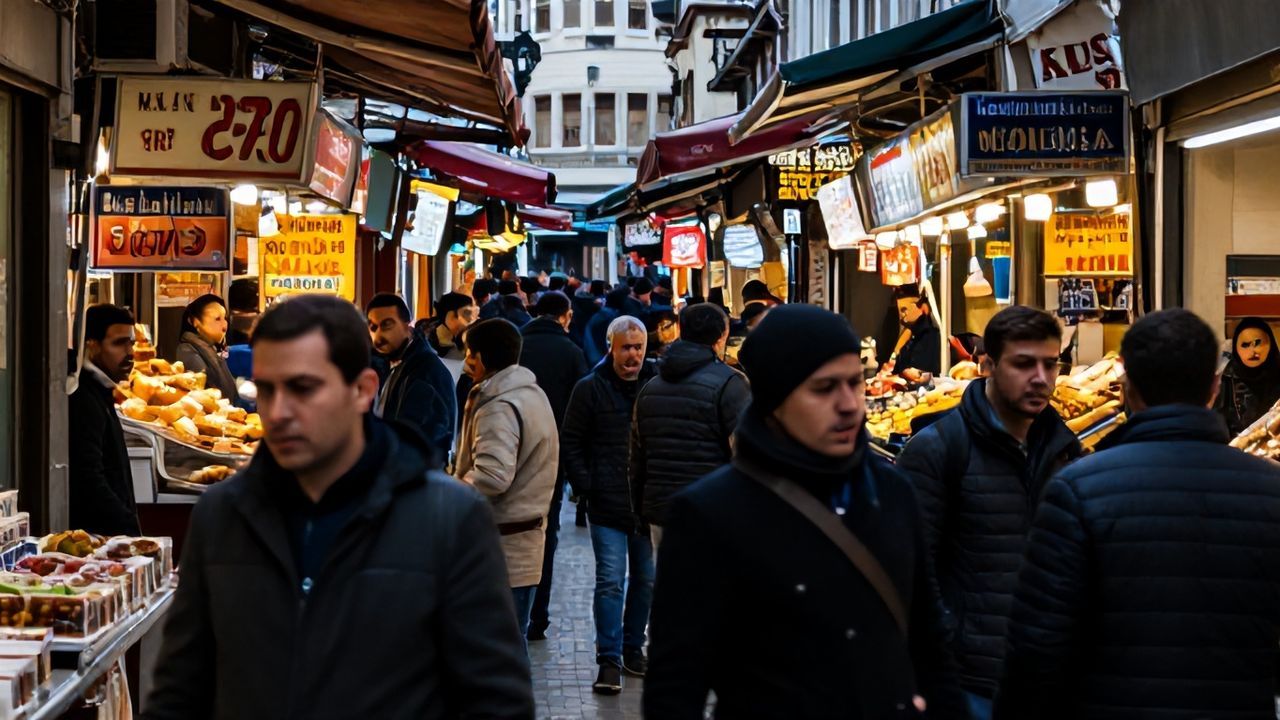İstanbul'da Enflasyon Yüzde 37,68 ile Belirlendi