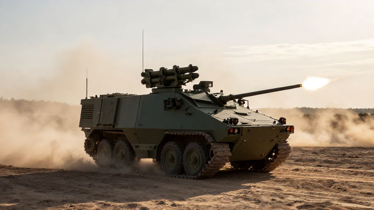 Danimarka Zırhlı Muharebe Aracını Tanksavarla Güçlendirdi