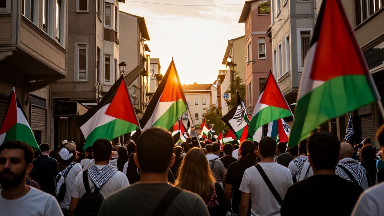 Cevdet Yılmaz'dan Filistin'e güçlü mesaj: İstanbul'dan yüz binlerce selam