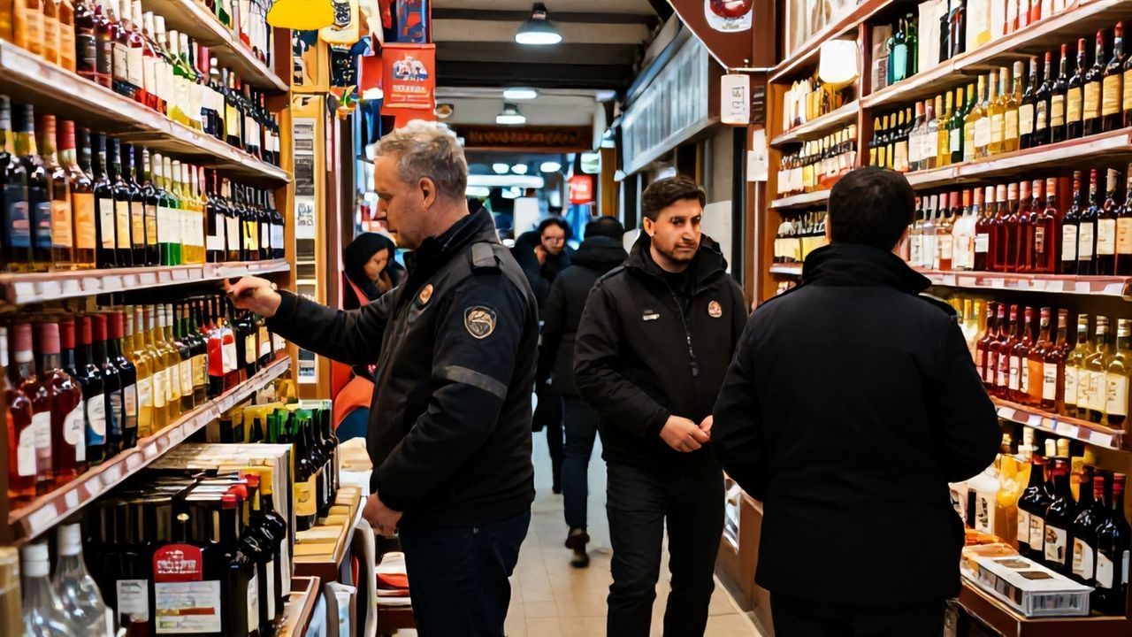 Yılbaşı Öncesi Alkollü Ürün Denetimleri İstanbul'da Gerçekleşti