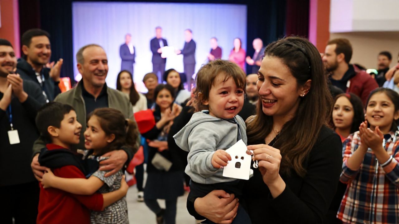 Muş'ta Konut Sevinci: 2 Bini Aşkın Aile Kura İle Yuvasına Kavuştu