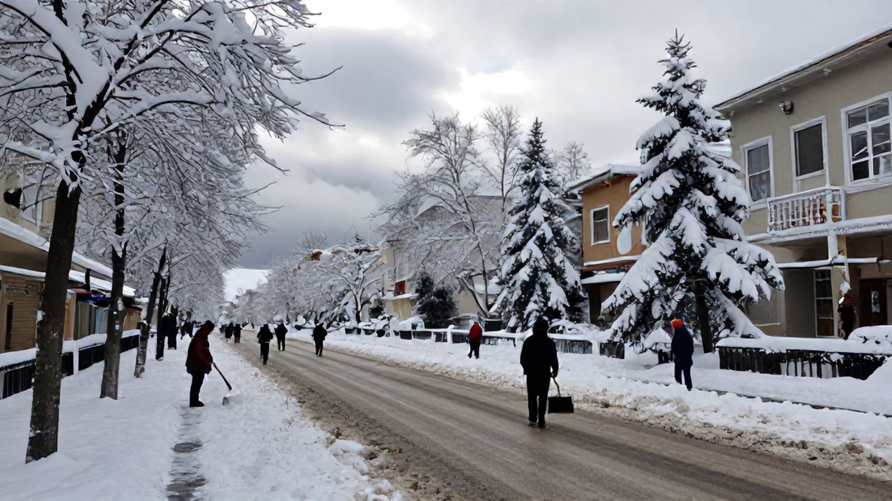 Kar Yağışı Türkiye'yi Etkilemeye Devam Ediyor