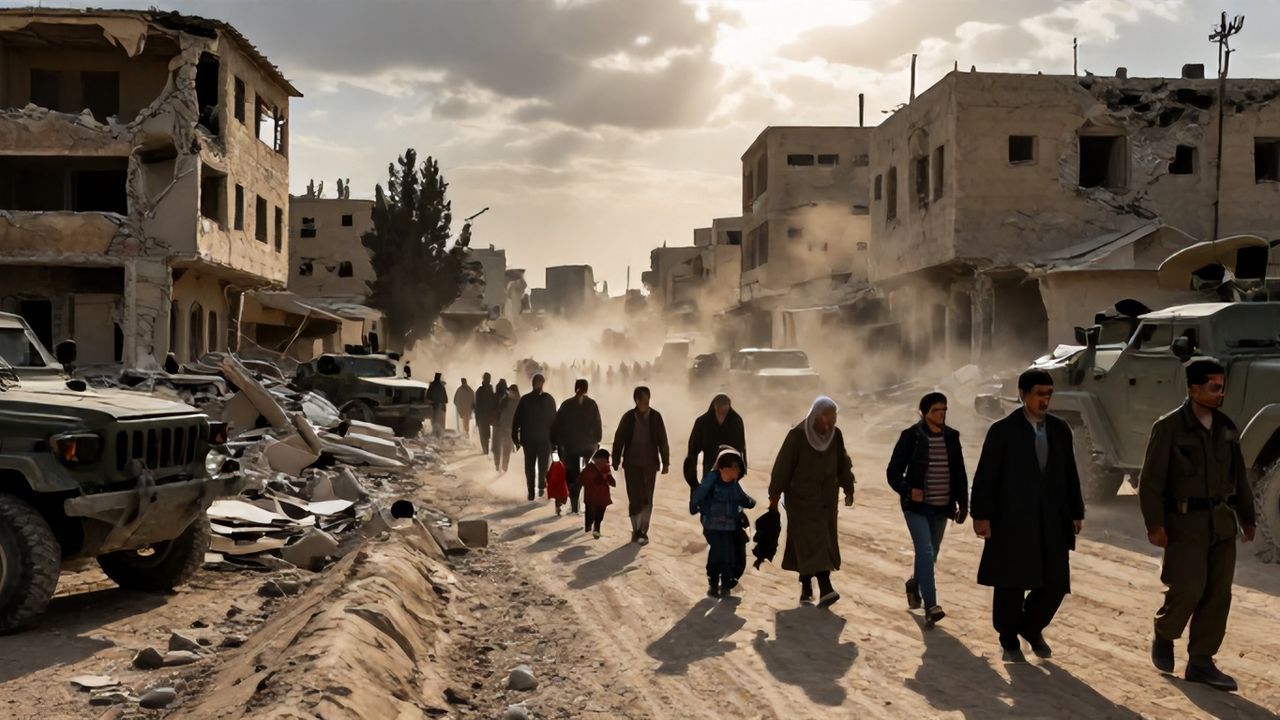 Halep'te İnsani Koridor Açıldı: Şeyh Maksud'dan Tahliye Başladı