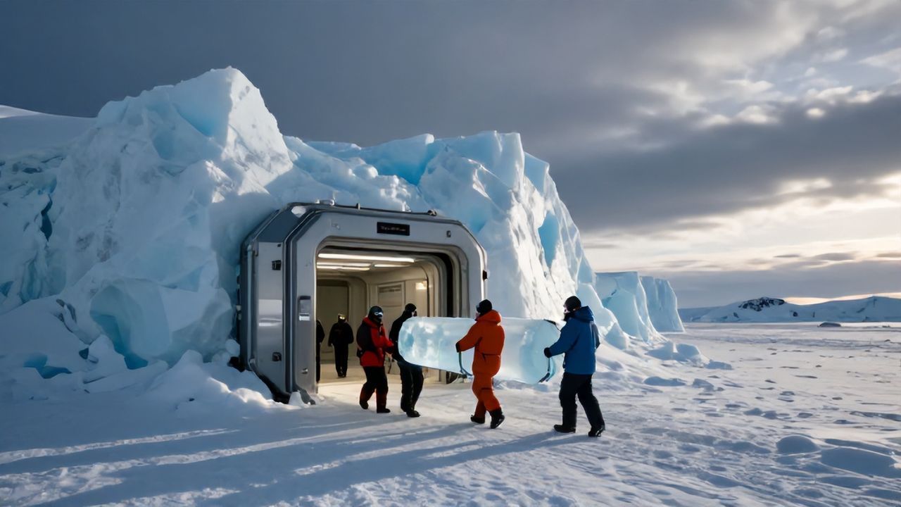 Antarktika'da Bir İlk: Gezegenin İklim Hafızası Yüzyıllık Sığınağa Alındı