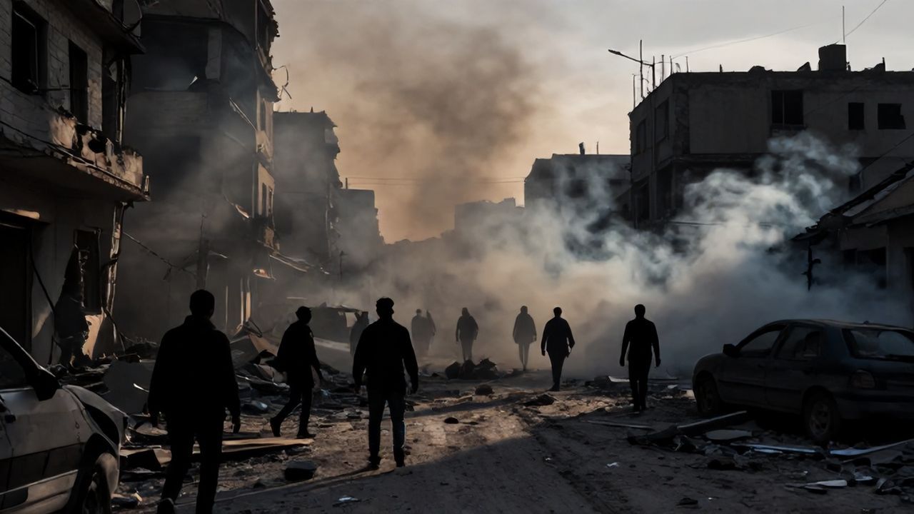 İsrail Gazze'de Hava Saldırılarına Devam Ediyor