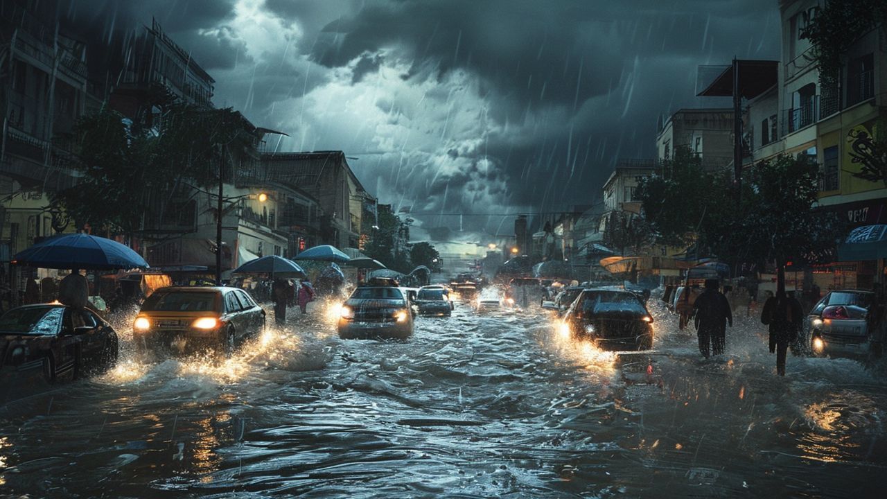 İzmir ve Edirne'de Şiddetli Sağanak Hayatı Olumsuz Etkiledi