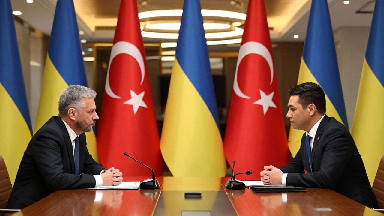 Hakan Fidan ve Ukraynalı yetkili Ankara'da buluştu