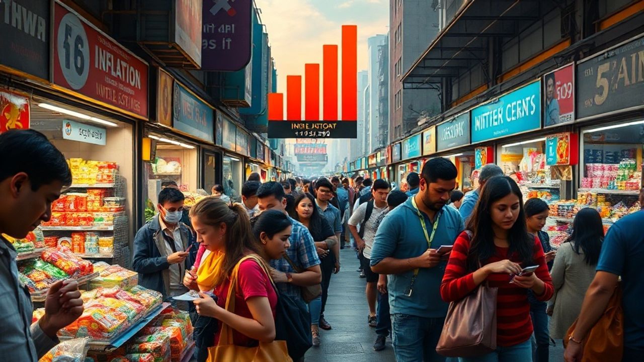 Aralık Ayında Yıllık Enflasyon Yüzde 30,89'a Yükseldi