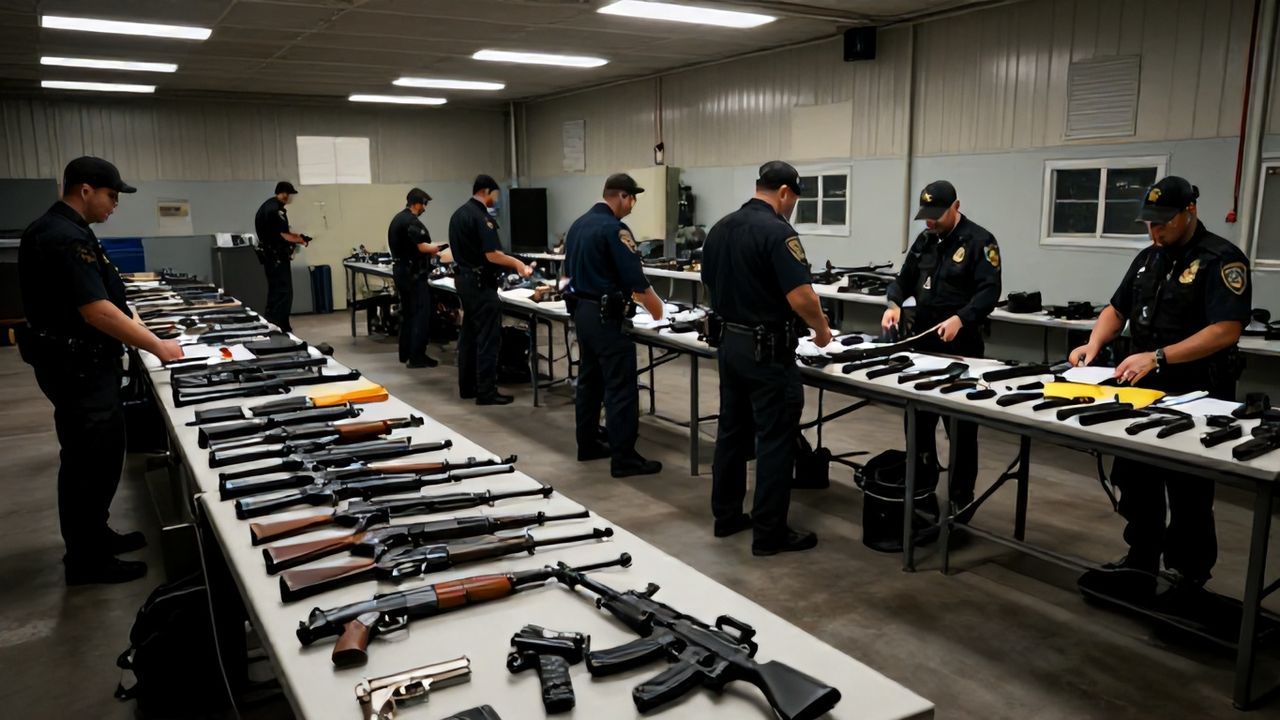 İçişleri Bakanlığı Duyurdu: 2025'te 110 Bin Ruhsatsız Silaha El Konuldu